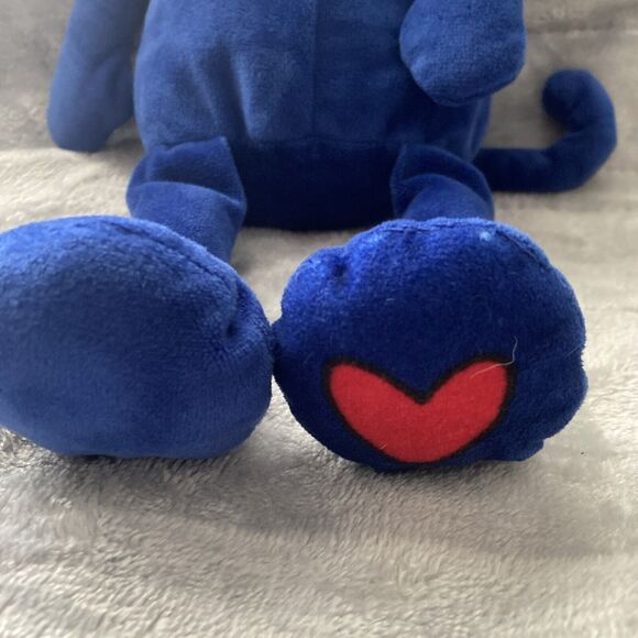 Pete the Cat Blue Plush Doll Stuffed Animal Toy Kohls Cares for Kids Heart 14" - Picture 5 of 11